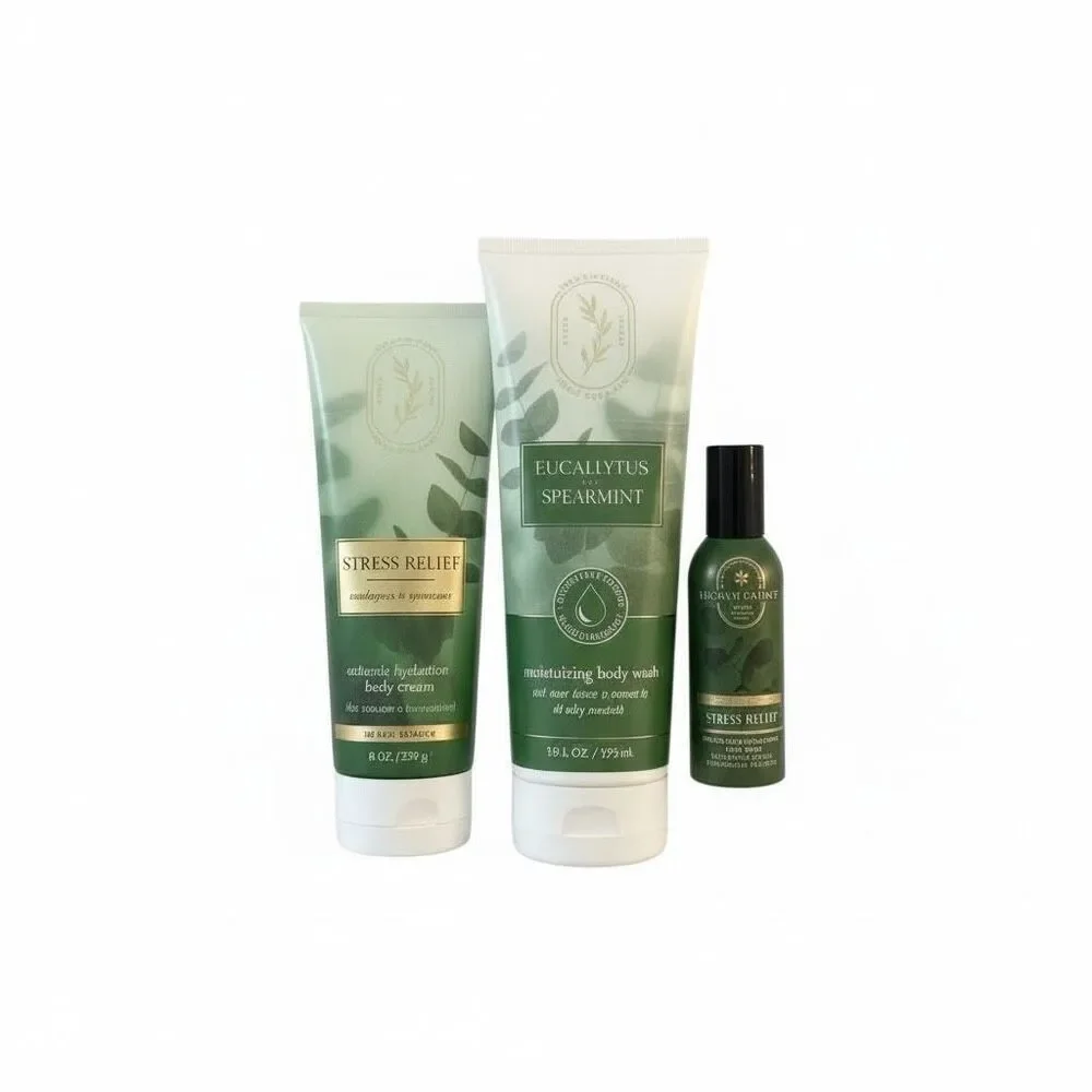 Ready to Gift Bath and Body Works Set of 3 Stress Relief
